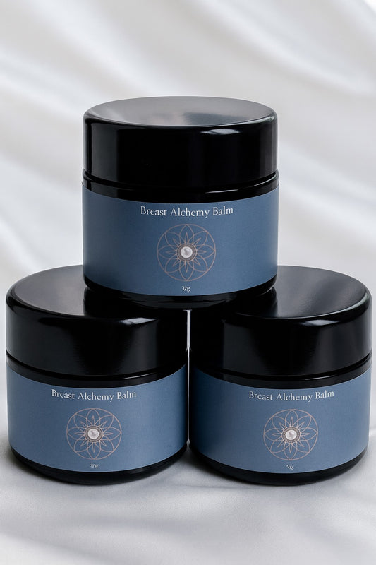 Breast Alchemy Balm  Self-Paced Ritual (3 Jars)